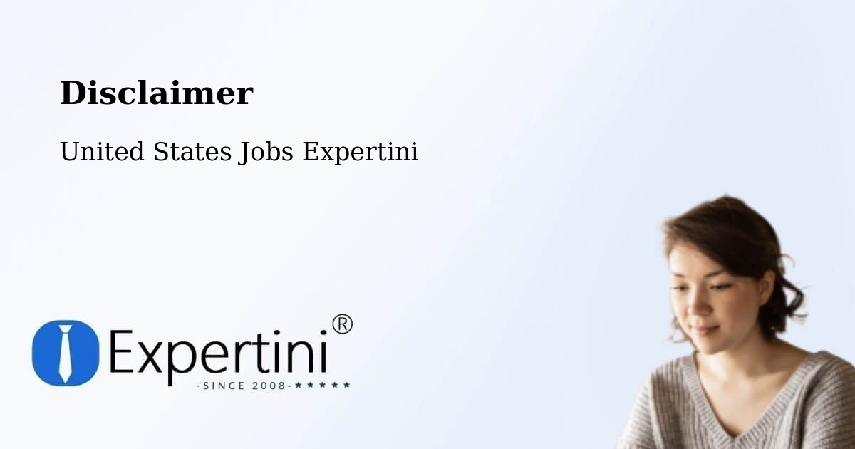 Disclaimer – Keizer - United States Jobs Expertini